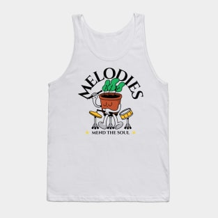 Melodies Mend the Soul Therapy Music Tank Top